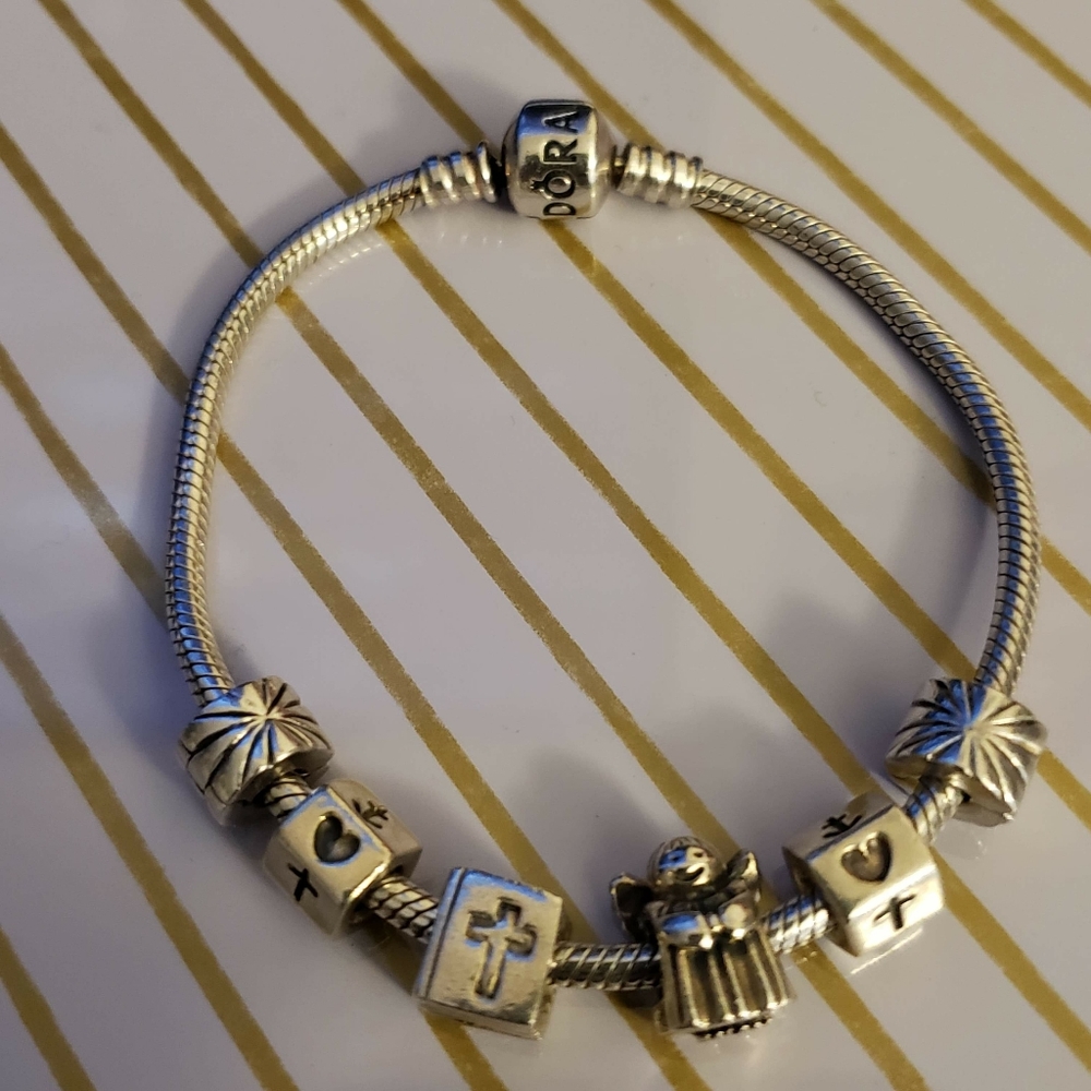 Pandora Charm Bracelet with Charms